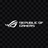 ROG (Republic of Gamers) white logo SVG