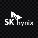 SK hynix white logo SVG