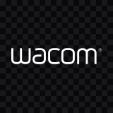 Wacom white wordmark SVG