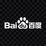 Baidu white logo SVG