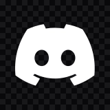 Discord white icon SVG