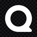Quora white icon SVG
