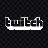Twitch white logo SVG