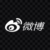Weibo white logo SVG