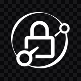 Caddy white icon PNG