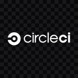 logo CircleCI putih SVG