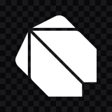 Dart white icon SVG