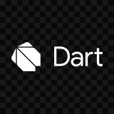 Dart white logo SVG
