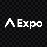 Expo white logo SVG