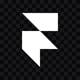 Framer white icon SVG