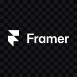Framer white logo SVG
