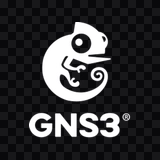 logo GNS3 putih PNG