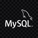 logo MySQL putih SVG