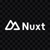 logo Nuxt putih SVG