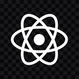 React white icon SVG