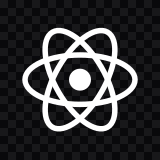 React Native white logo SVG
