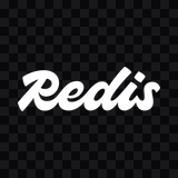 Redis white wordmark PNG