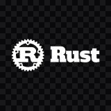 Rust white logo SVG