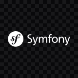 Symfony white logo SVG