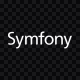 Symfony white wordmark PNG