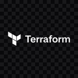 logo Terraform putih SVG