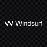 logo Windsurf putih PNG