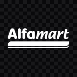 Alfamart white logo PNG