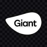 Giant white logo SVG