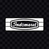 Indomaret white logo PNG