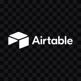 Airtable white logo SVG