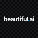 Beautiful AI white logo SVG