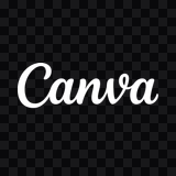 Canva white wordmark PNG