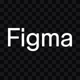 Figma white wordmark SVG
