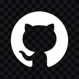 GitHub white icon PNG