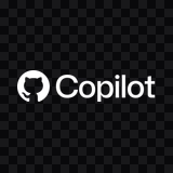GitHub Copilot white logo PNG