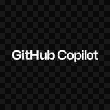 GitHub Copilot white wordmark PNG