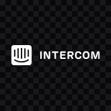 Intercom white logo SVG