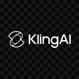 Kling AI white logo SVG