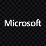 Microsoft white wordmark PNG