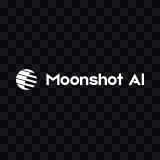 logo Moonshot AI putih SVG