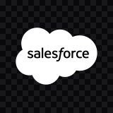 logo Salesforce putih SVG