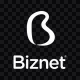 logo Biznet putih PNG