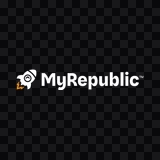 MyRepublic white logo PNG