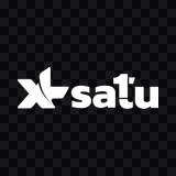 XL Satu white logo PNG
