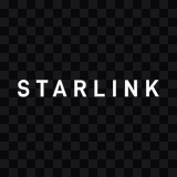 wordmark Starlink putih PNG
