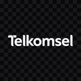 logo Telkomsel putih PNG