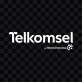 logo Telkomsel putih PNG