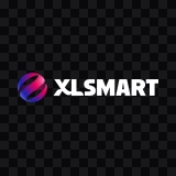 XLSMART white logo SVG