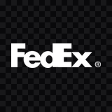 FedEx white logo PNG