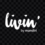 Livin white logo PNG